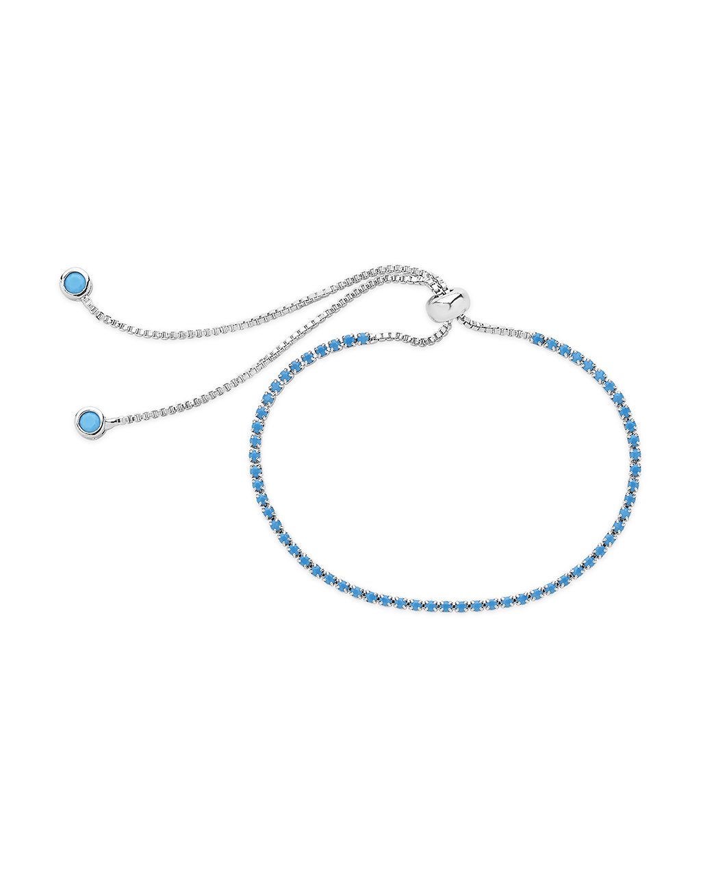 CZ Slider Bracelet - Sterling Forever