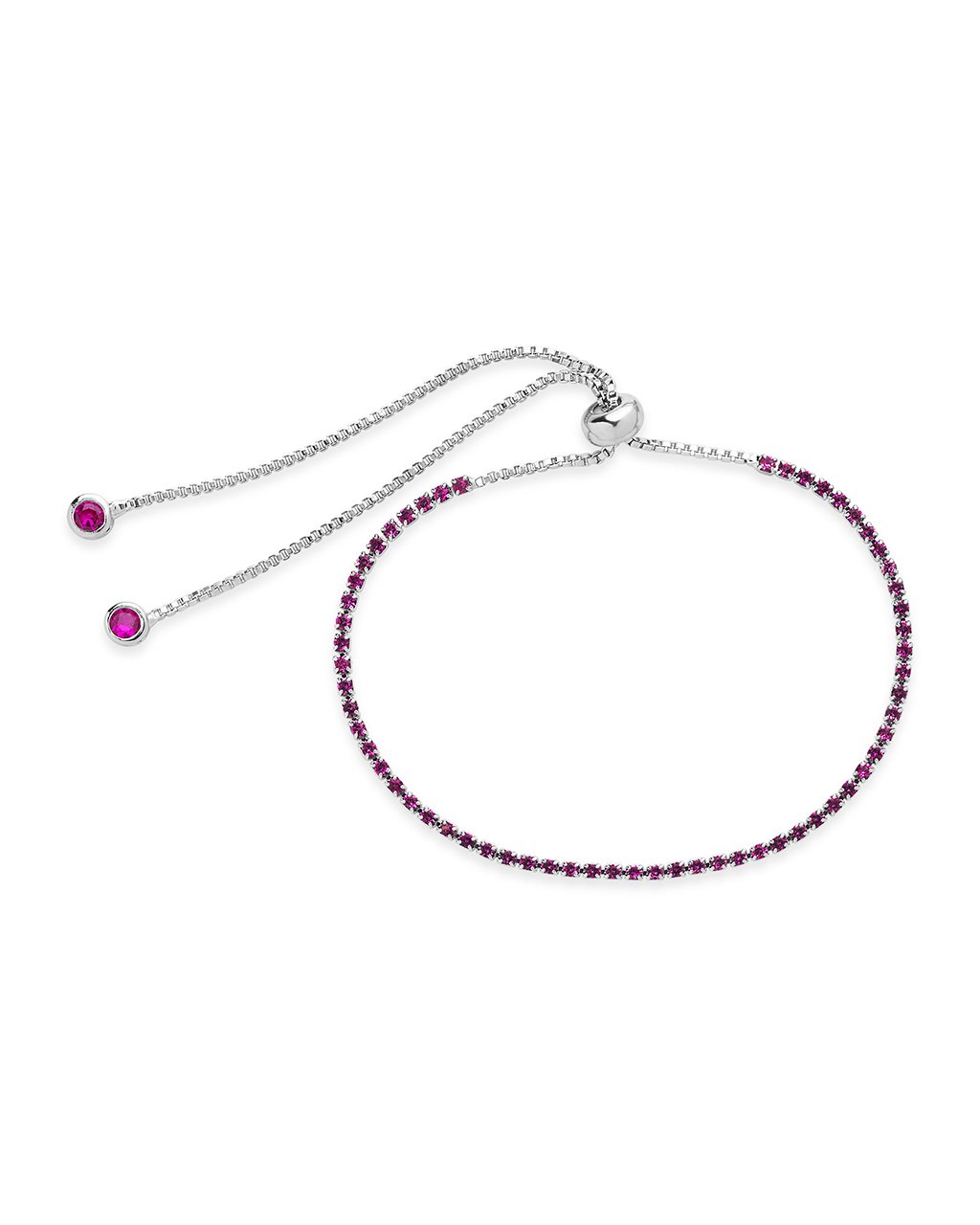 CZ Slider Bracelet - Sterling Forever
