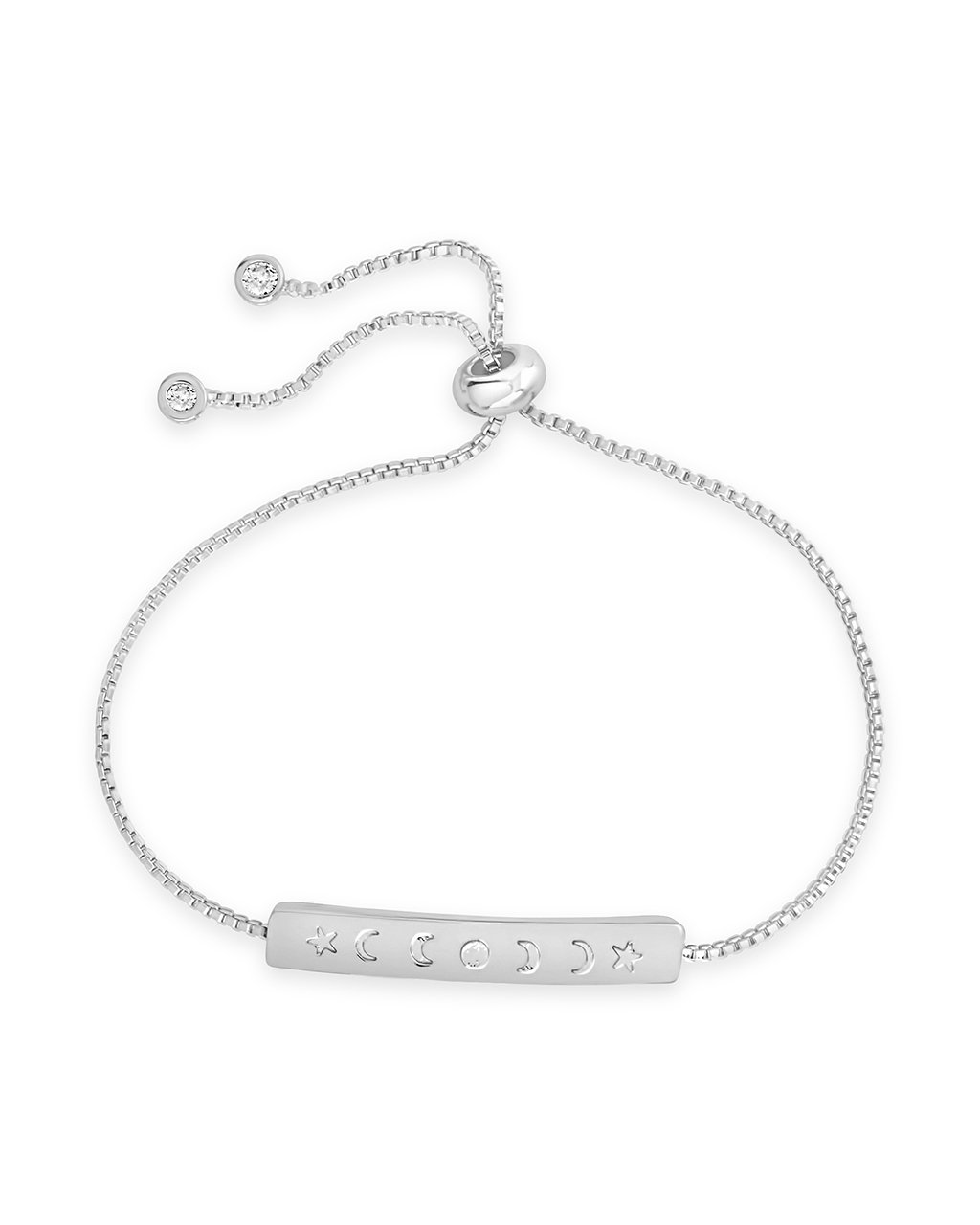 Moon Phase Slider Bracelet - Sterling Forever