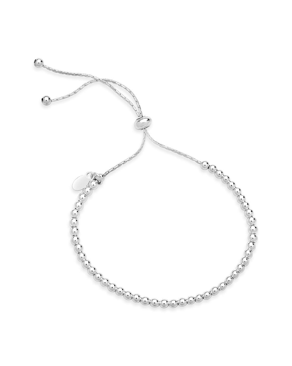 Beaded Slider Bracelet - Sterling Forever
