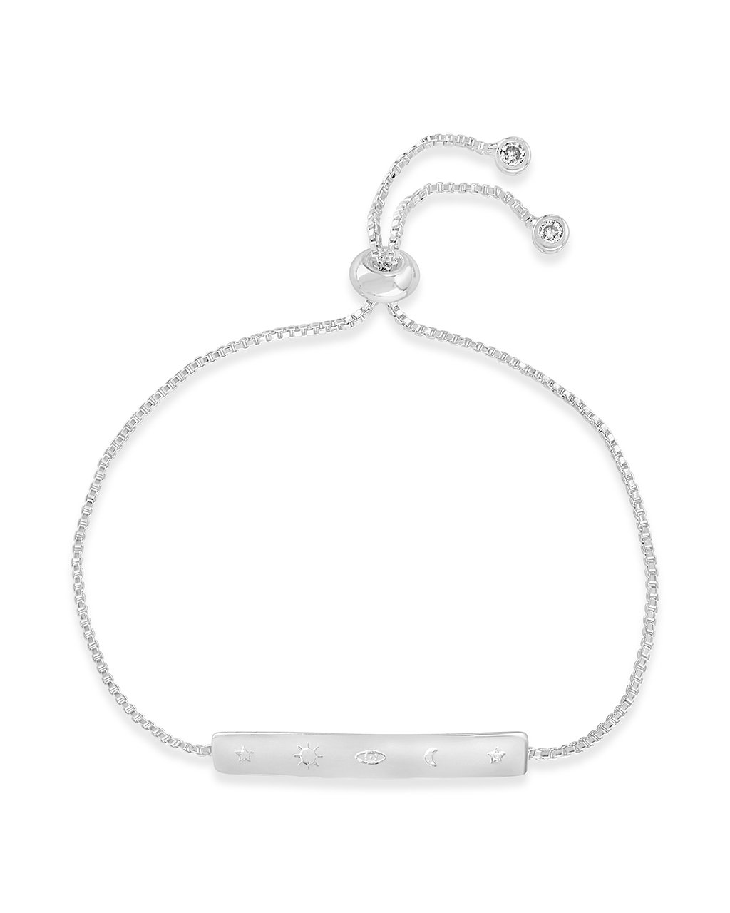 Engraved Bolo Bracelet - Sterling Forever