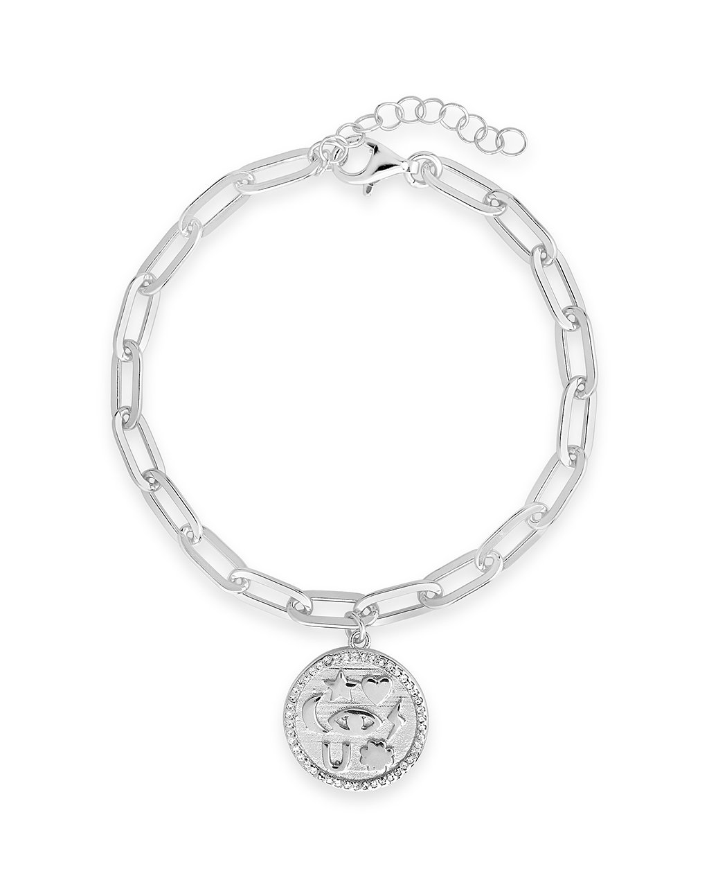 Lucky Charm Link Bracelet - Sterling Forever