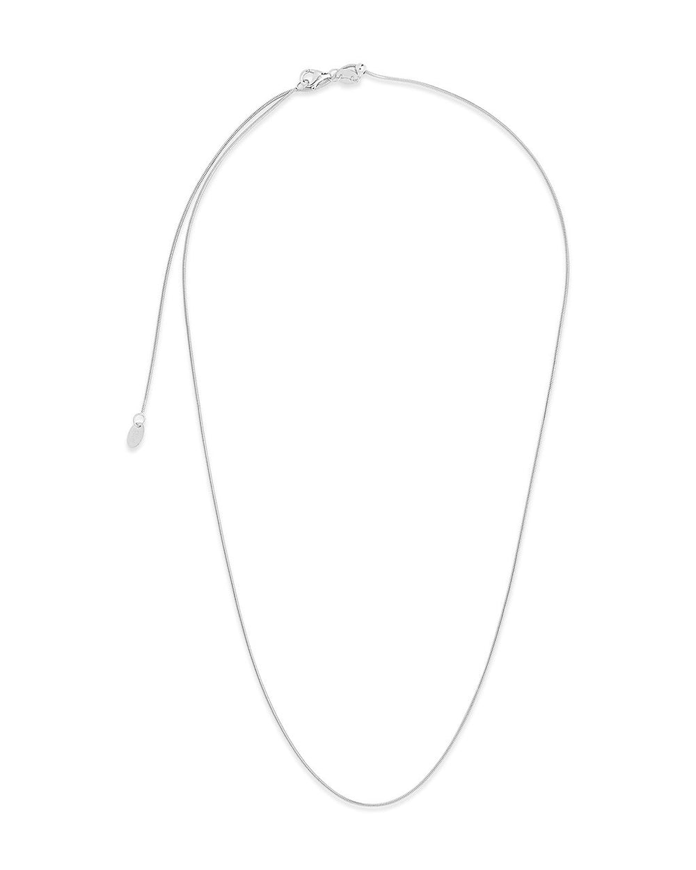Sterling Silver Adjustable Snake Chain Accessories Sterling Forever Silver