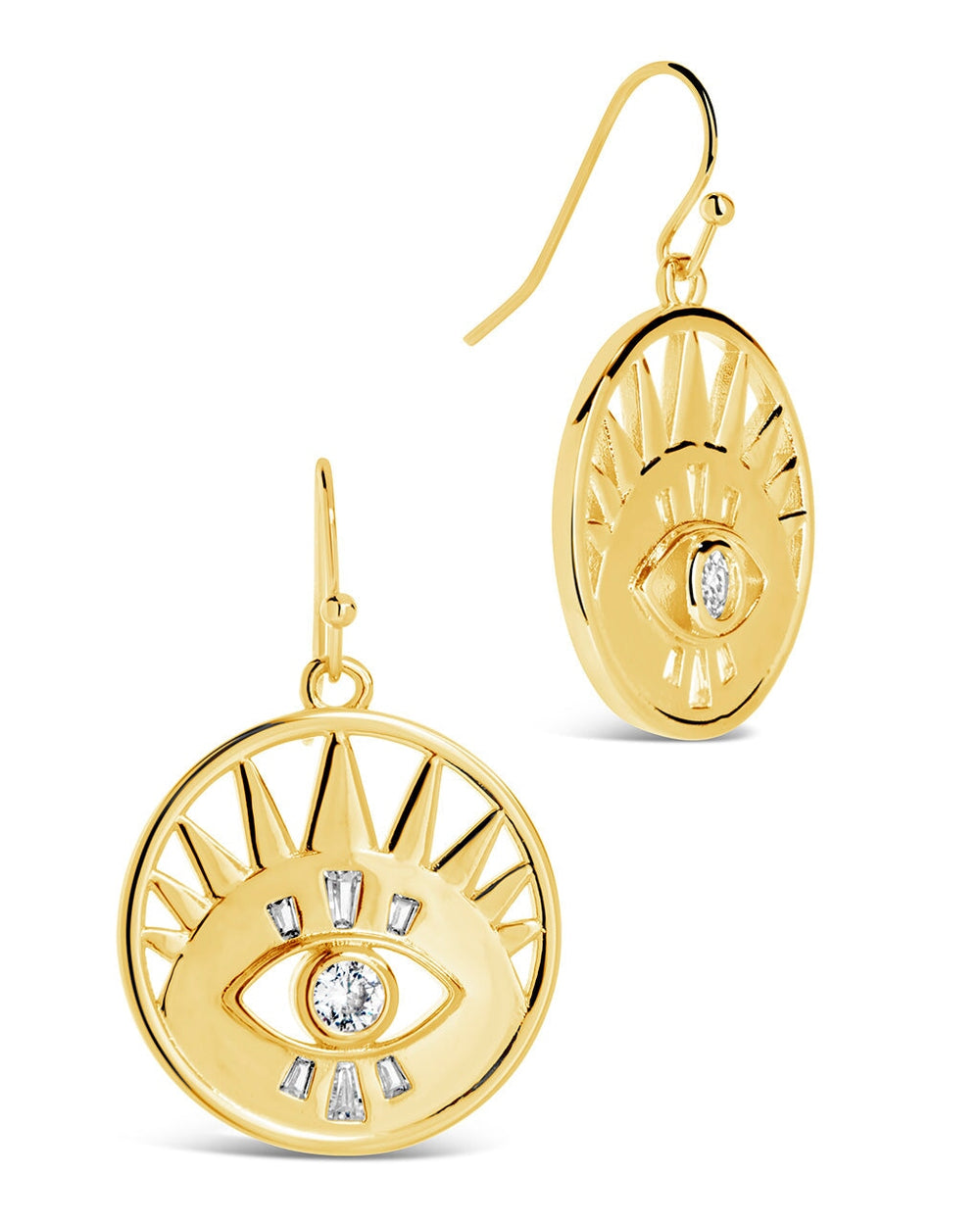Mahana Drop Earrings Earring Sterling Forever Gold