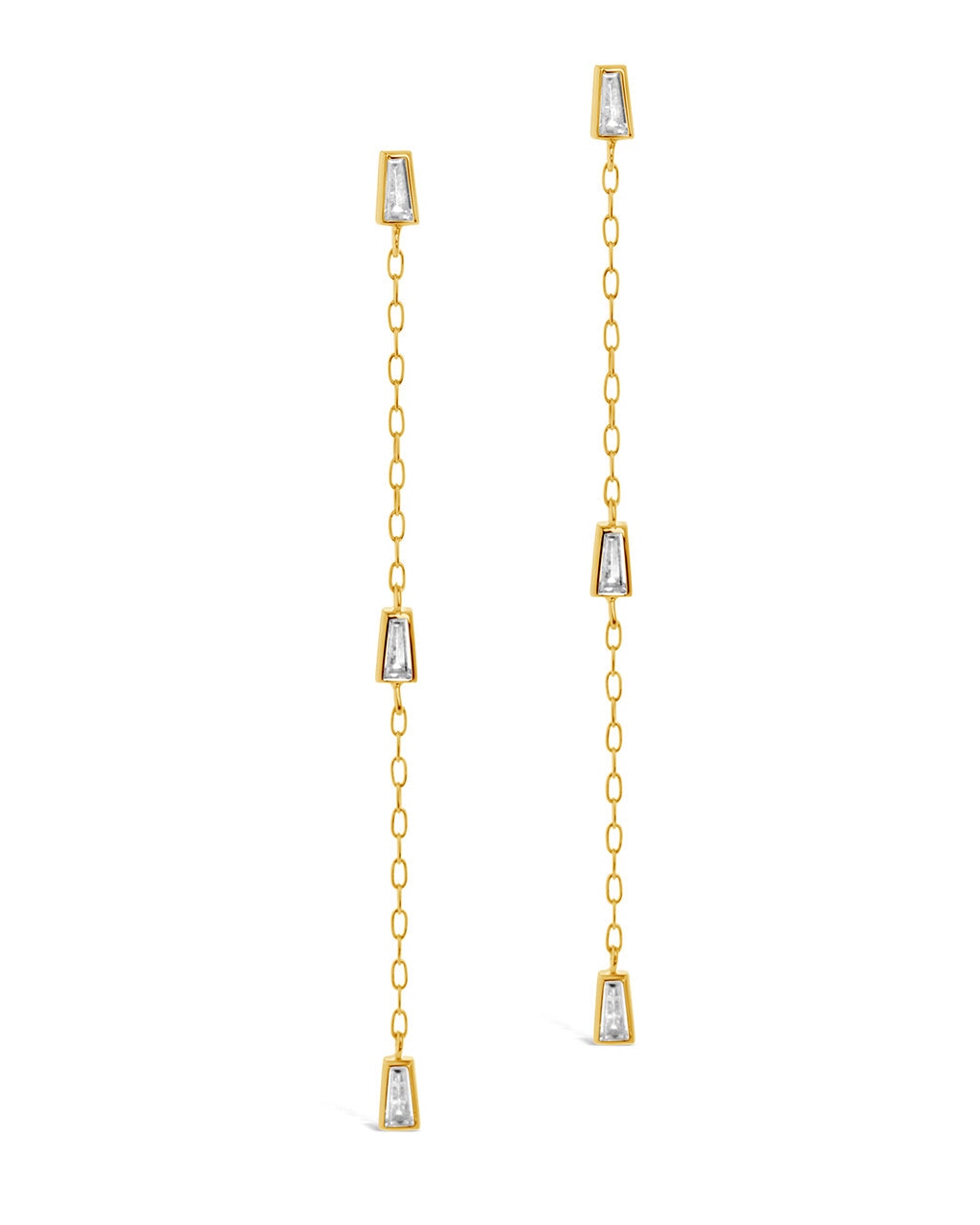 Lillian Drop Studs Earring Sterling Forever