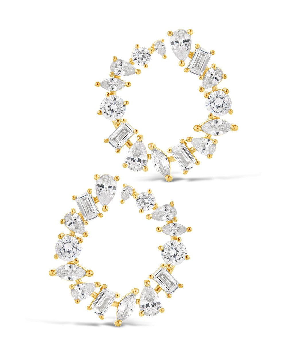 Shania Statement Studs Earring Sterling Forever