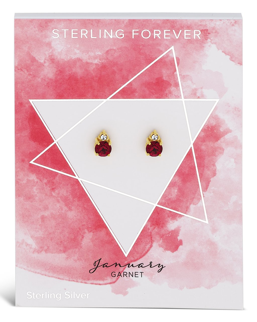 Sterling Silver Birthstone Studs Earring Sterling Forever 