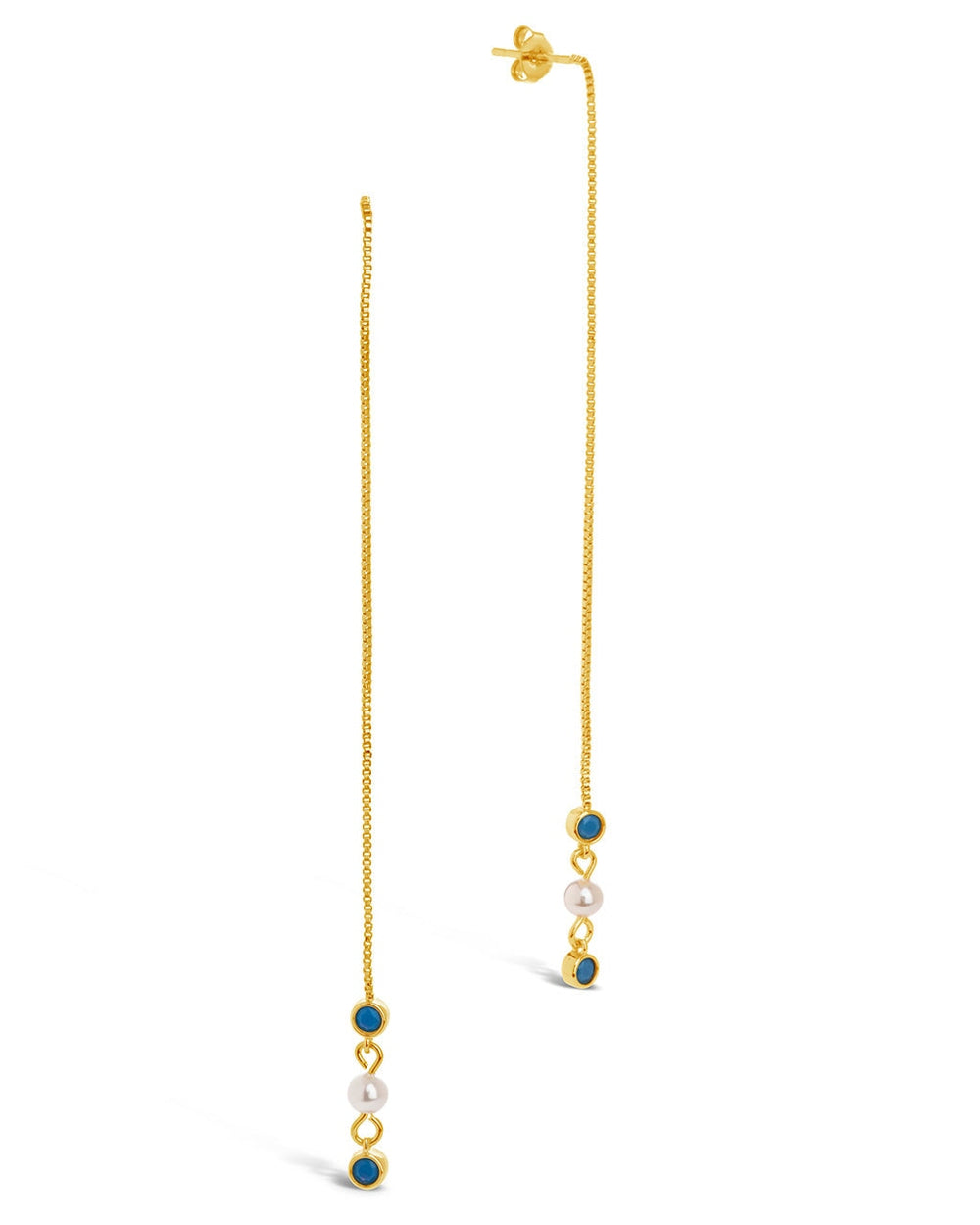 Bali Threader Earrings Earring Sterling Forever Gold
