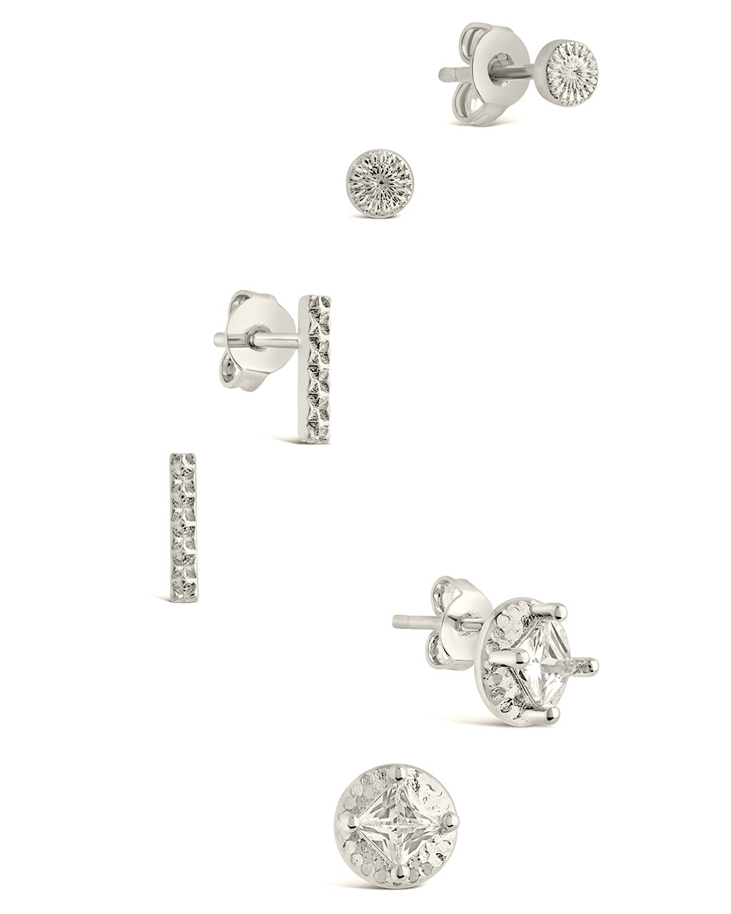 Azizi Stud Earring Set Earring Sterling Forever Silver 