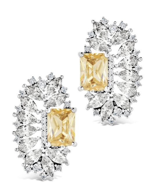 Nina Statement Studs Earring Sterling Forever Silver