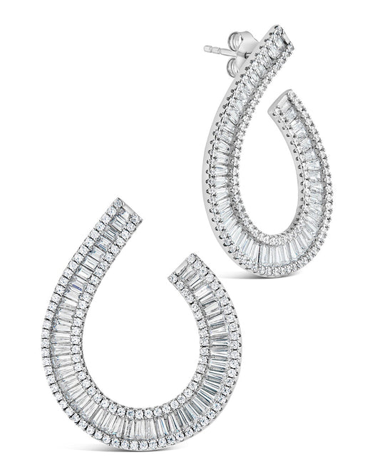 Yasmin Statment Studs Earring Sterling Forever Silver