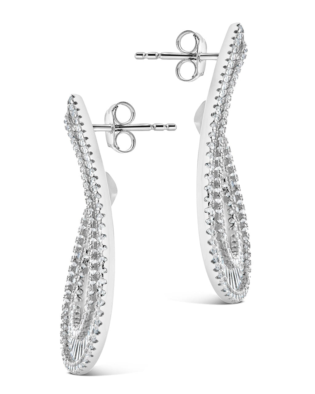 Yasmin Statment Studs Earring Sterling Forever