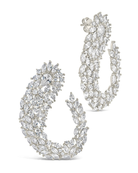 Gwen Statement Studs Earring Sterling Forever Silver