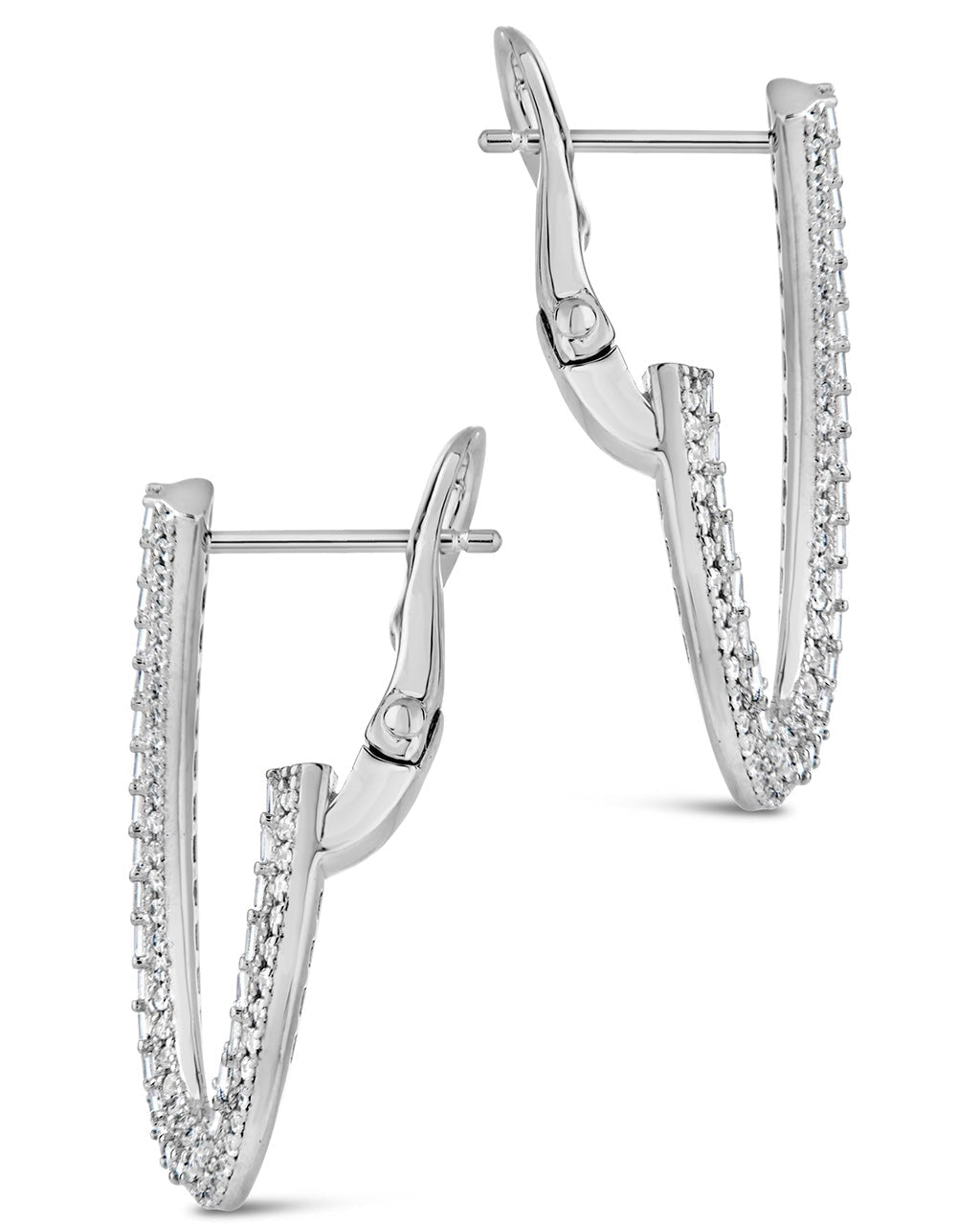 Heather Statement Studs Earring Sterling Forever 