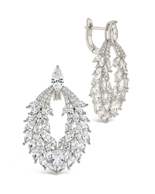 Giuliana Statement Drop Earring Earring Sterling Forever Silver