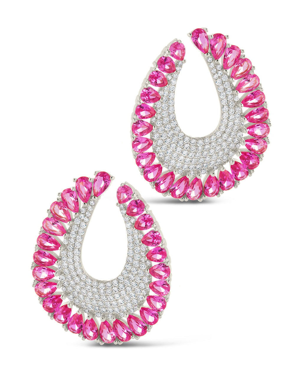 Maria Elena Statement Studs Earring Sterling Forever 