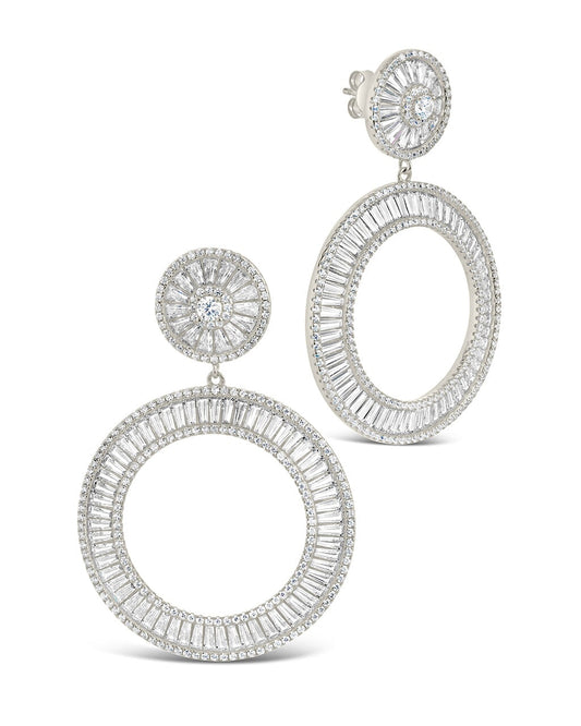 Kelly Drop Studs Earring Sterling Forever Silver
