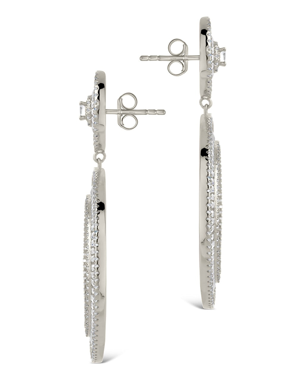 Kelly Drop Studs Earring Sterling Forever