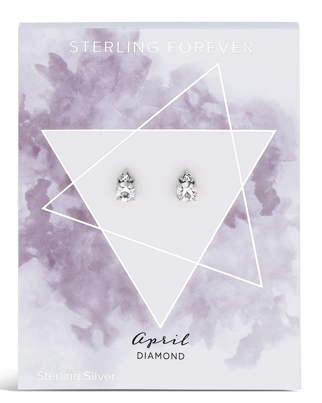 Sterling Silver Birthstone Studs Earring Sterling Forever 