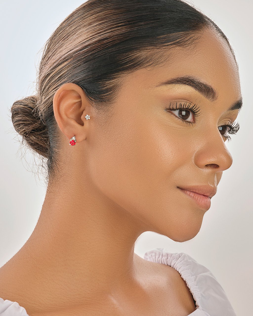 Sterling Silver Birthstone Studs Earring Sterling Forever 