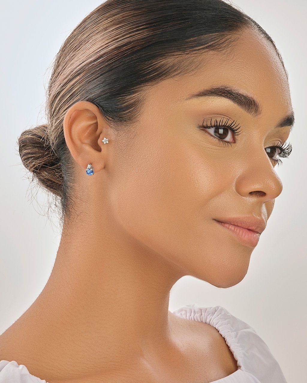 Sterling Silver Birthstone Studs Earring Sterling Forever 