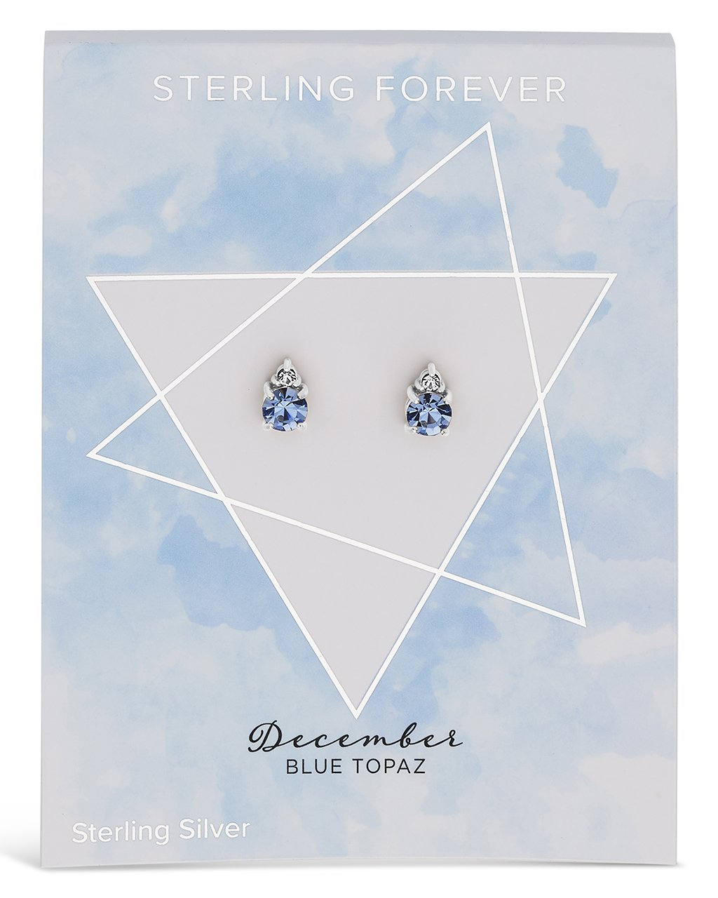 Sterling Silver Birthstone Studs Earring Sterling Forever 