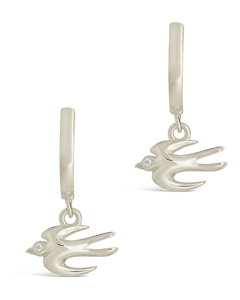 Rhea Micro Hoops Earring Sterling Forever Silver 