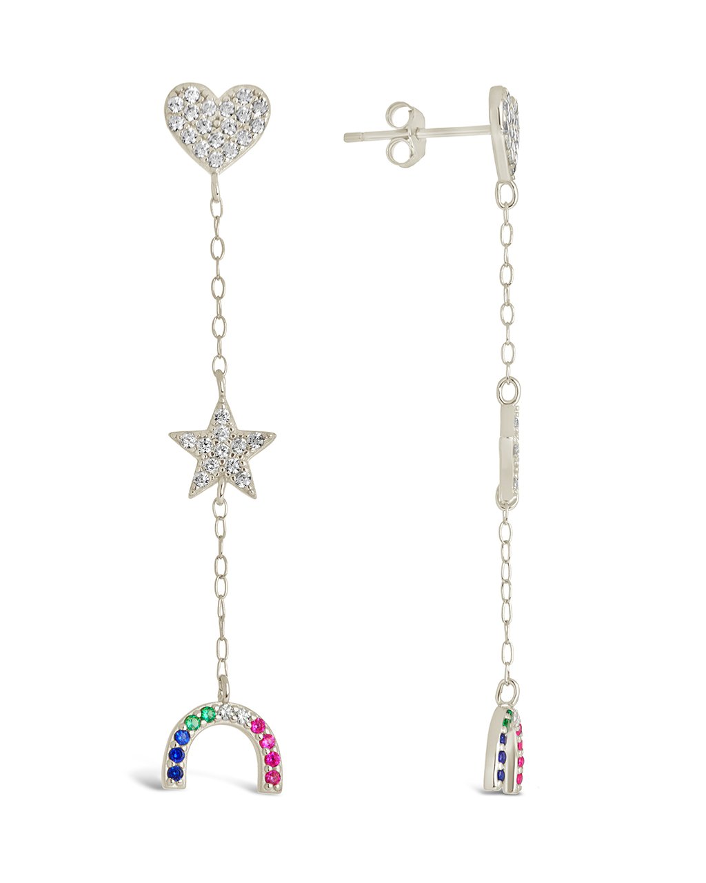 Fai Dangle Studs Earring Sterling Forever