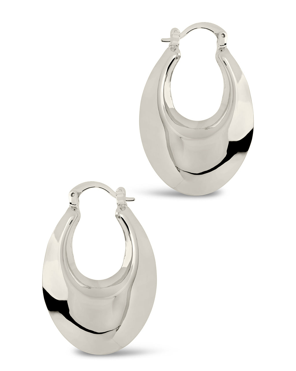 Capri Hoops Earring Sterling Forever