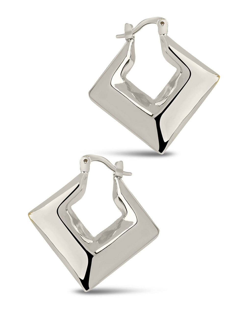 Cosmo Hoops Earring Sterling Forever