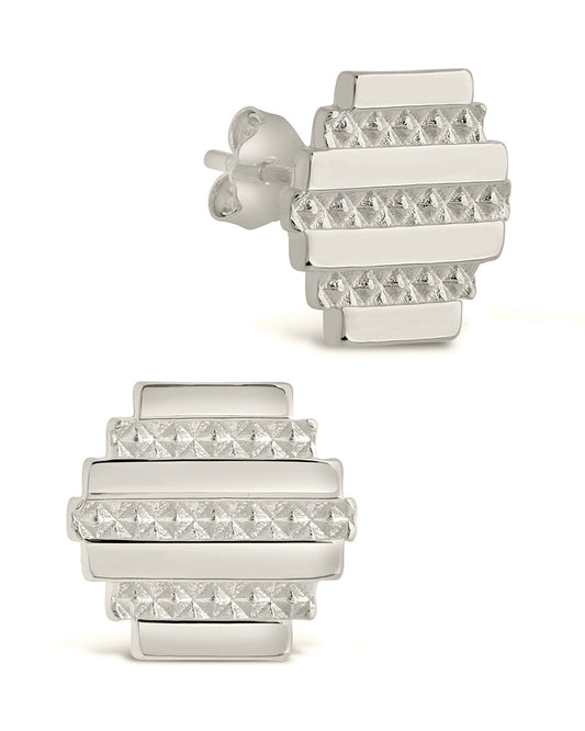 Sezia Studs Earring Sterling Forever Silver