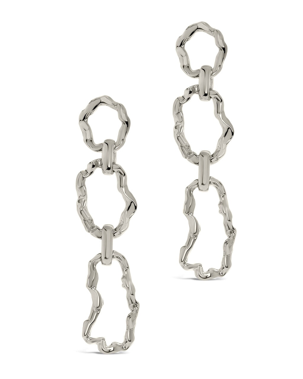 Ira Drop Earrings Earring Sterling Forever