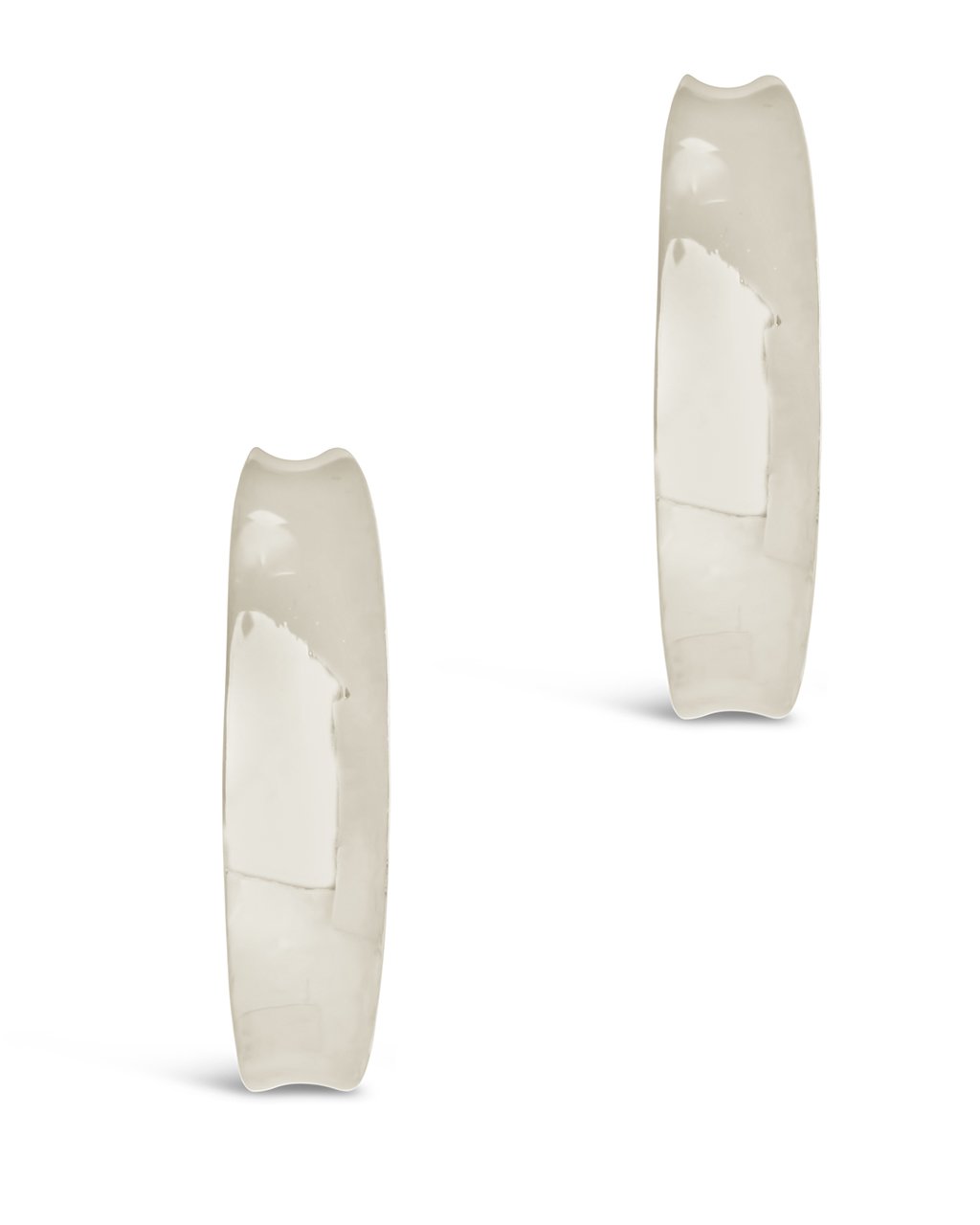 Sterling Silver Graduated Huggie Hoops Earring Sterling Forever