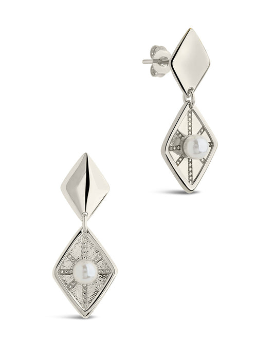 Kenza Drop Earrings Earring Sterling Forever Silver