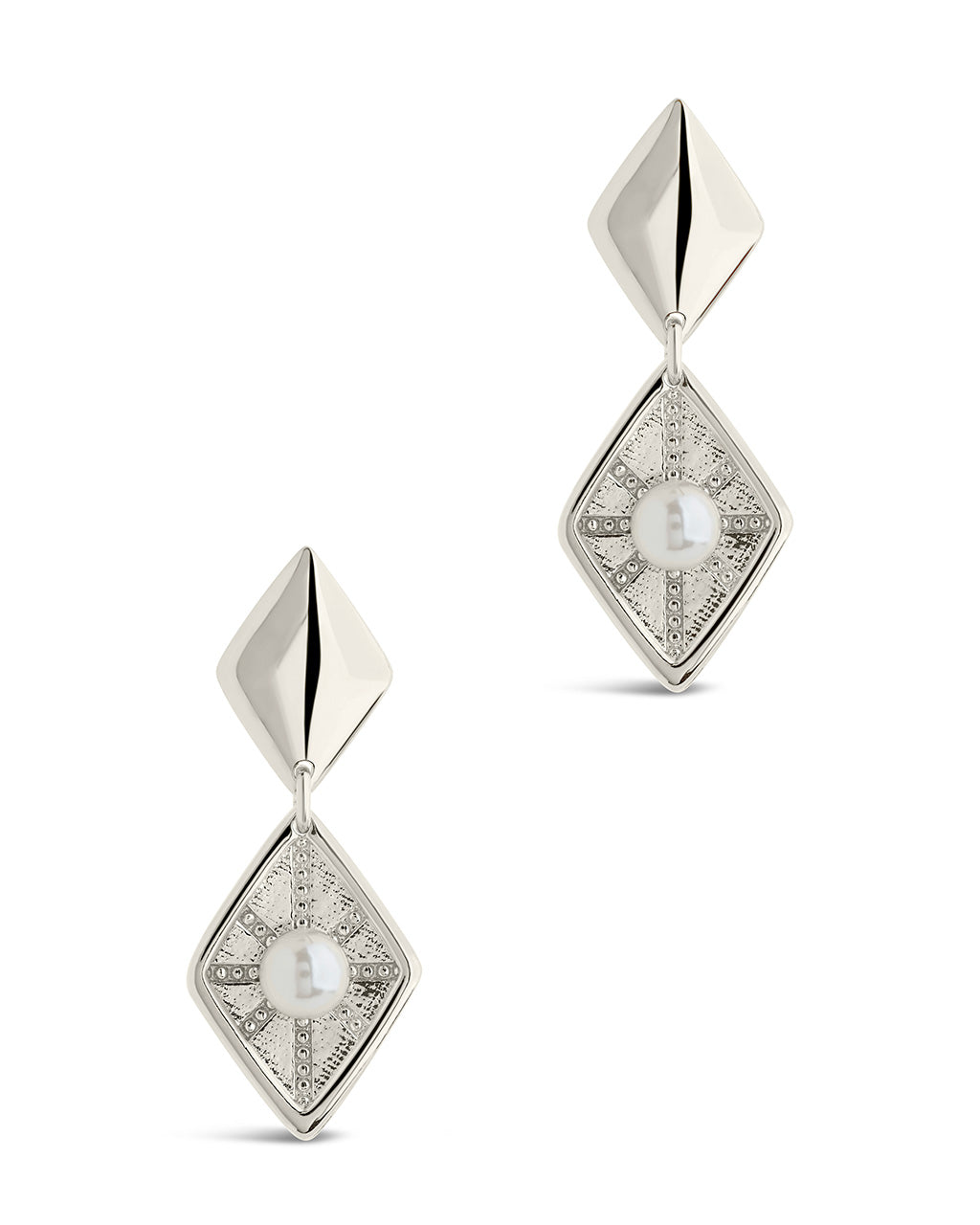 Kenza Drop Earrings Earring Sterling Forever