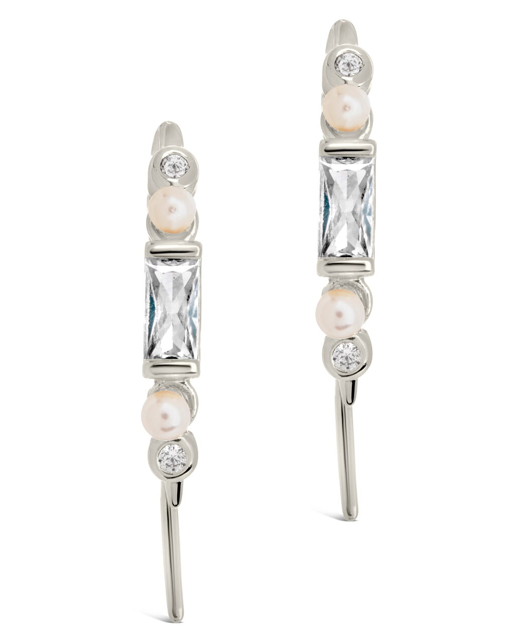 Nadia Threaders Earring Sterling Forever