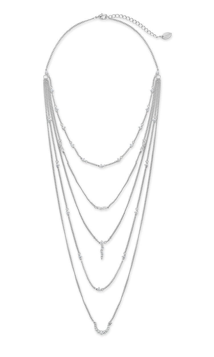 Faye Multi Layer Necklace - Sterling Forever