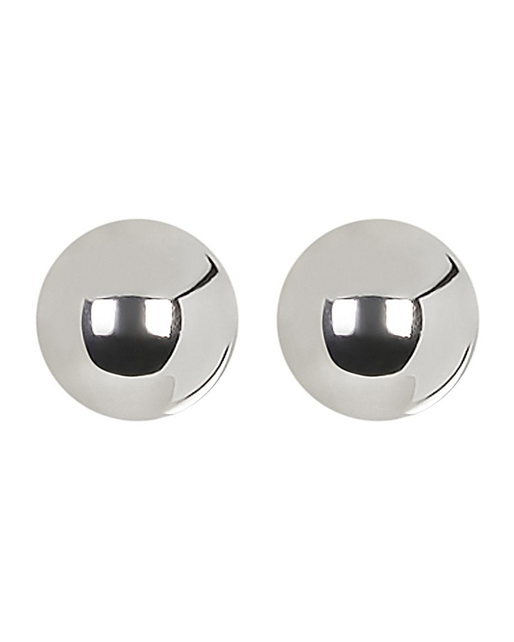 10mm Sterling Silver Bead Earrings - Sterling Forever