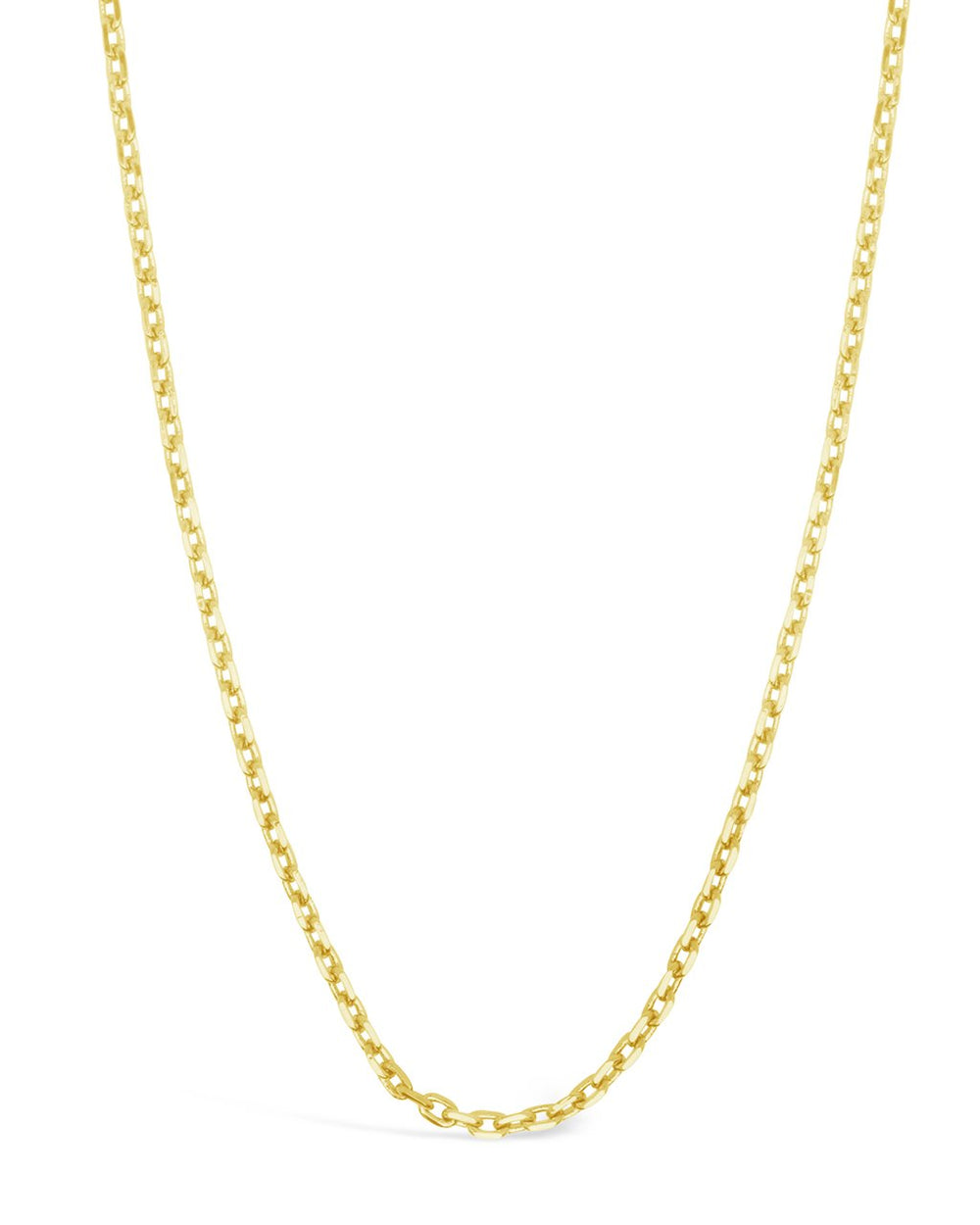 Dainty Link Face Mask Chain Face Mask Chain Sterling Forever Gold