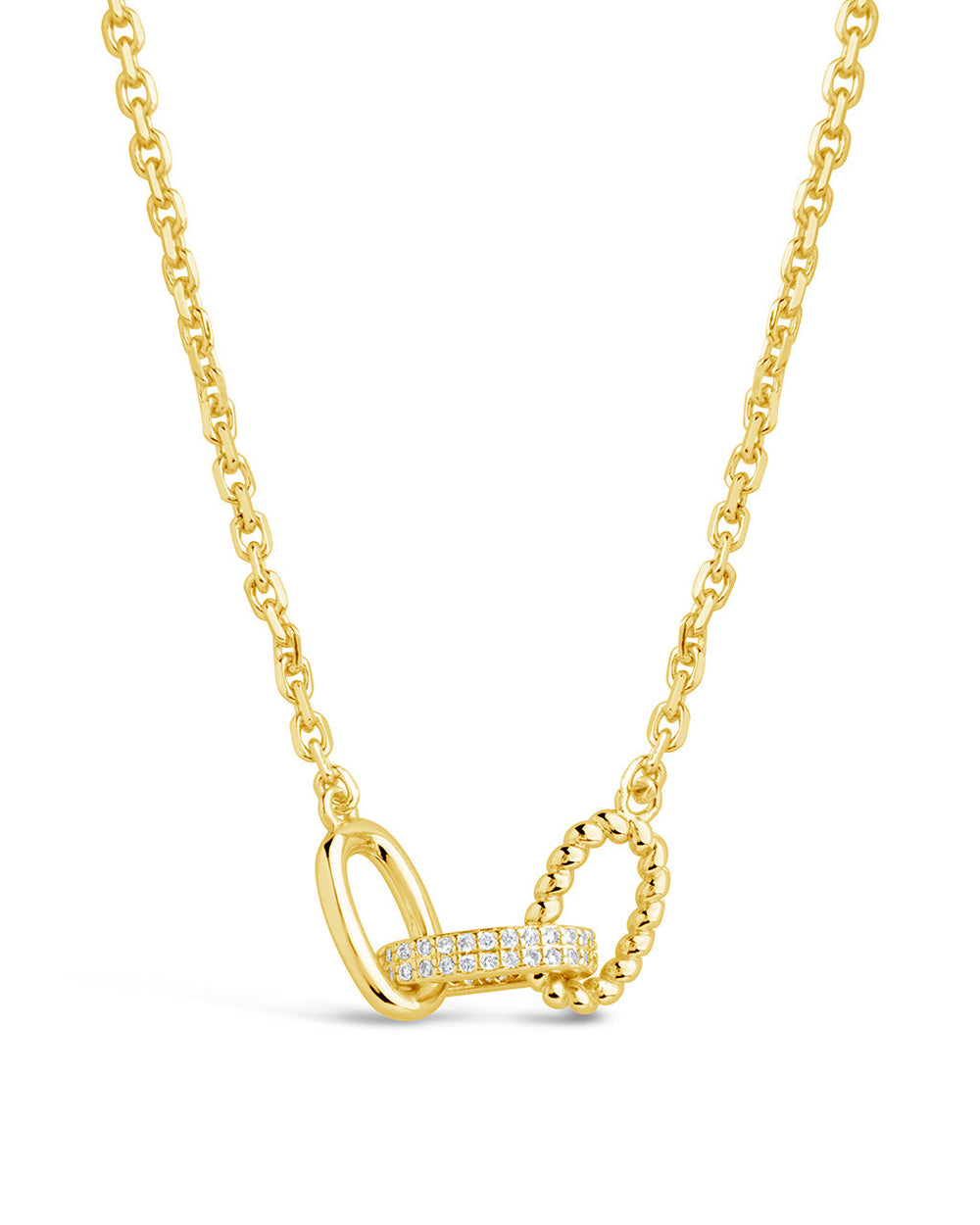 Journi Necklace Necklace Sterling Forever Gold 