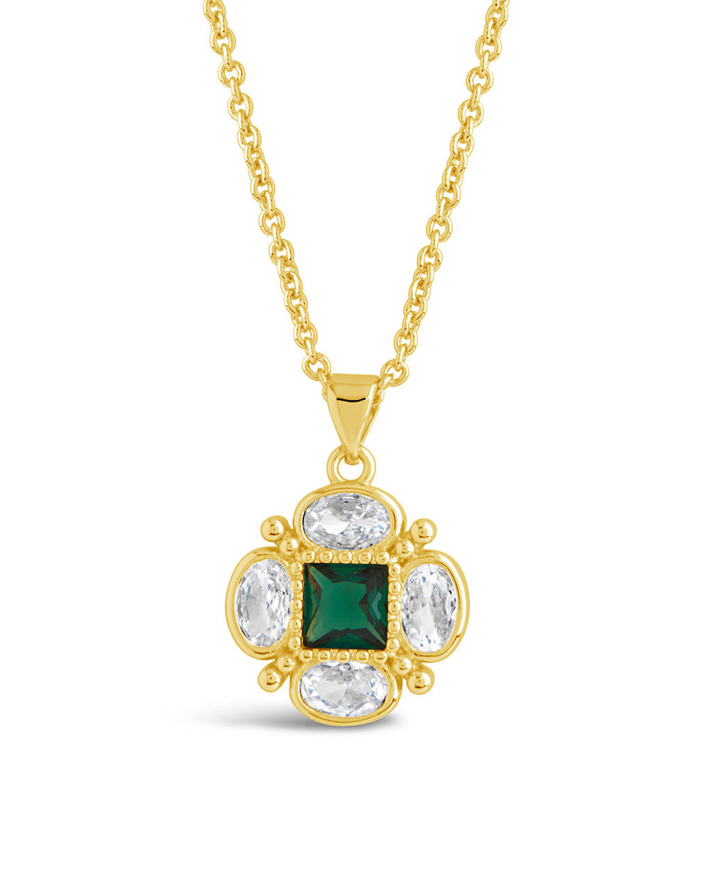 Hermia Pendant Necklace Sterling Forever Gold