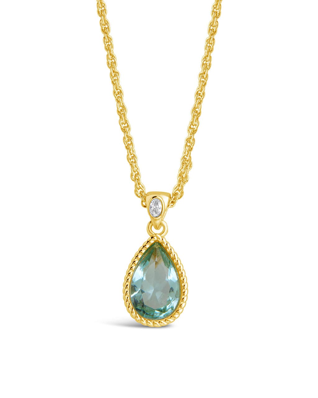 Ciana Pendant Necklace Sterling Forever Gold