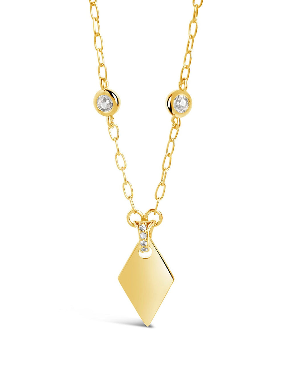 Louise Pendant Necklace Sterling Forever Gold