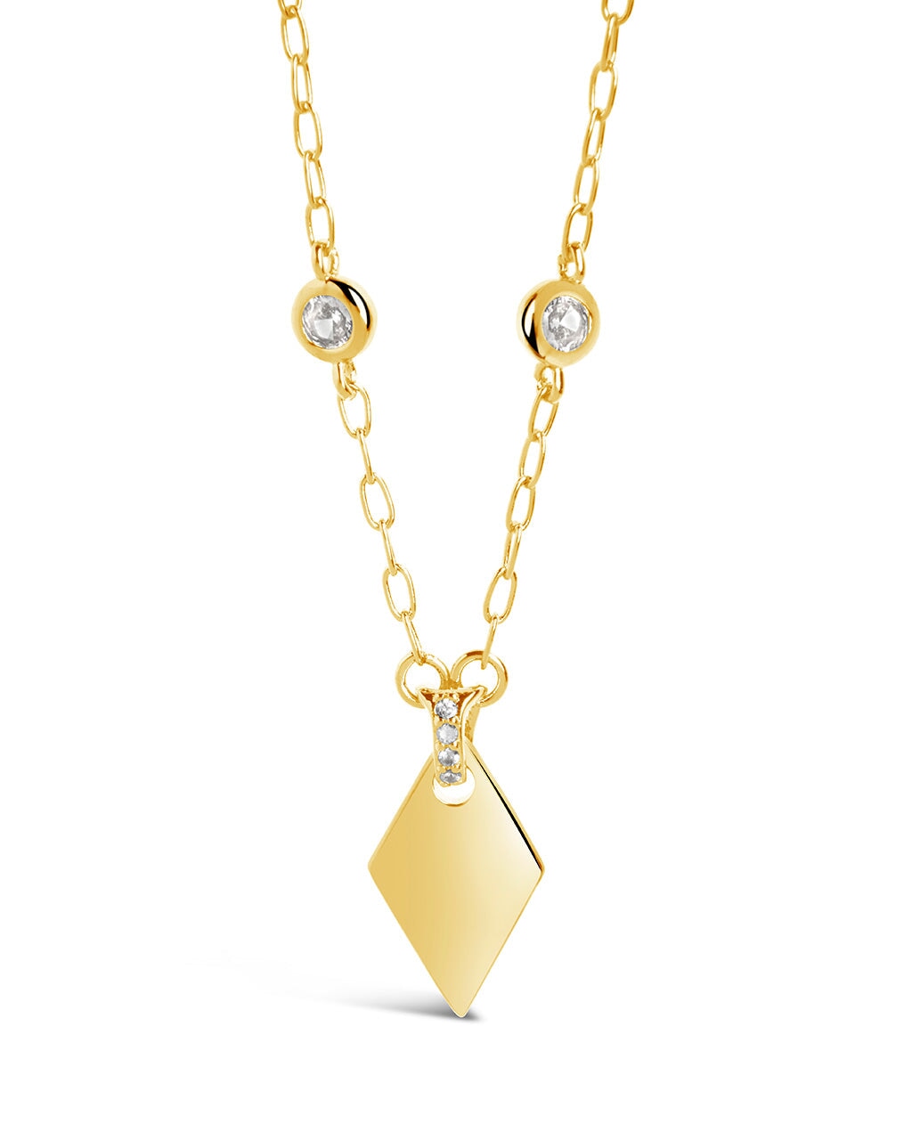 Louise Pendant Necklace Sterling Forever Gold