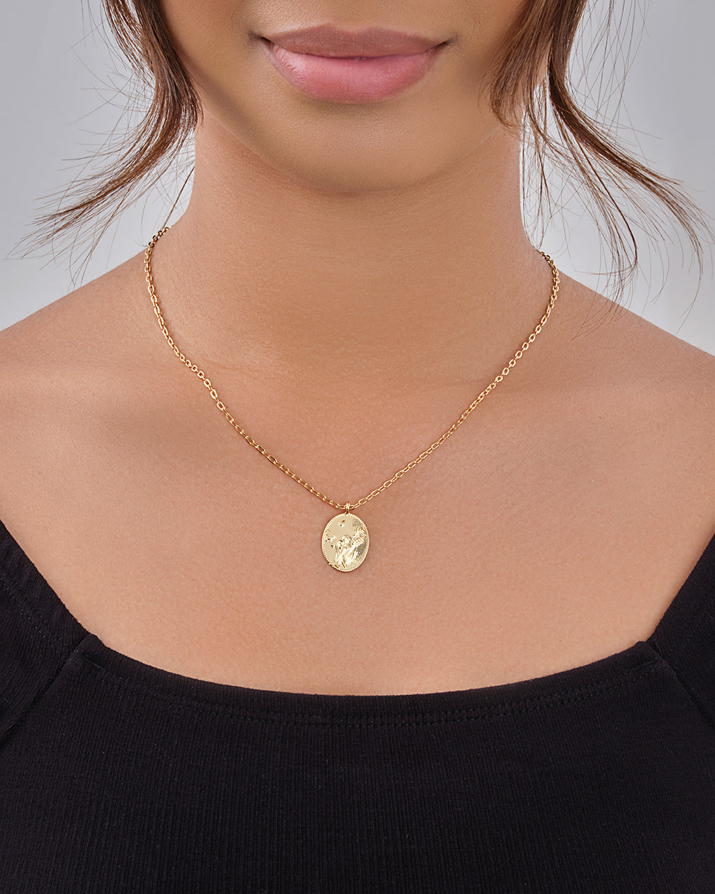 Engraved Garden Pendant Necklace Sterling Forever