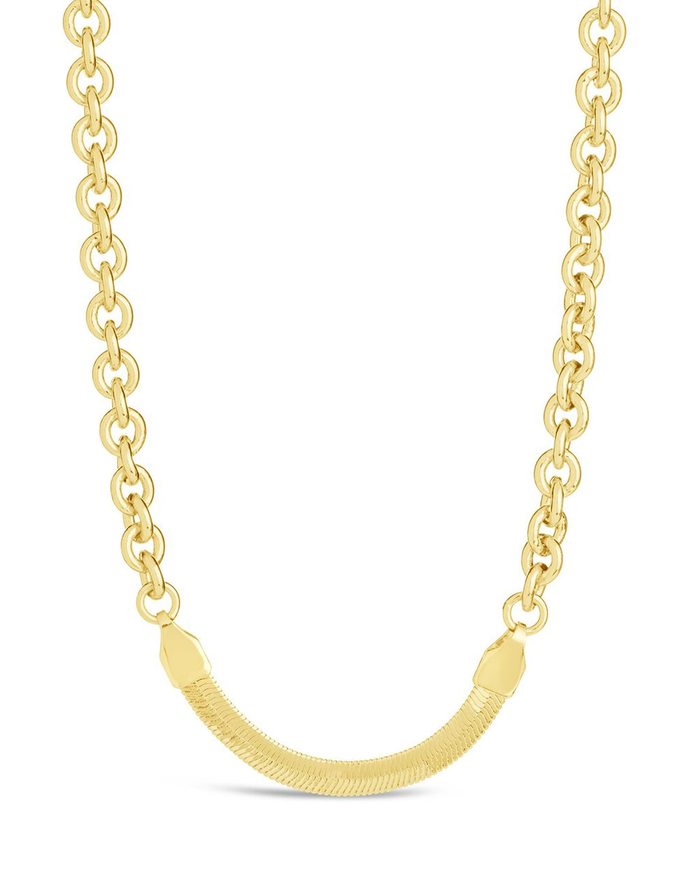 Marzia Necklace Necklace Sterling Forever Gold