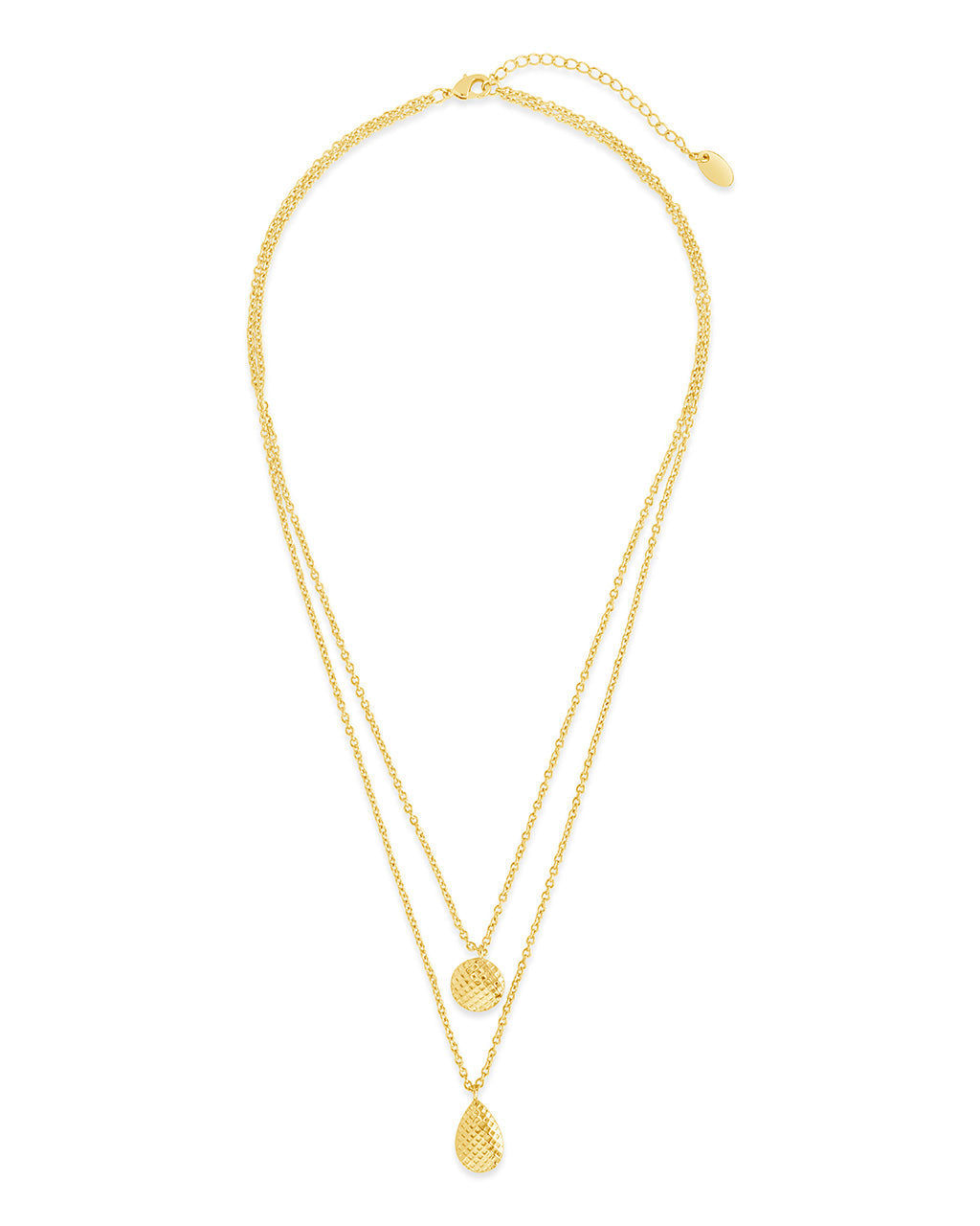 Aldari Layered Necklace Necklace Sterling Forever 