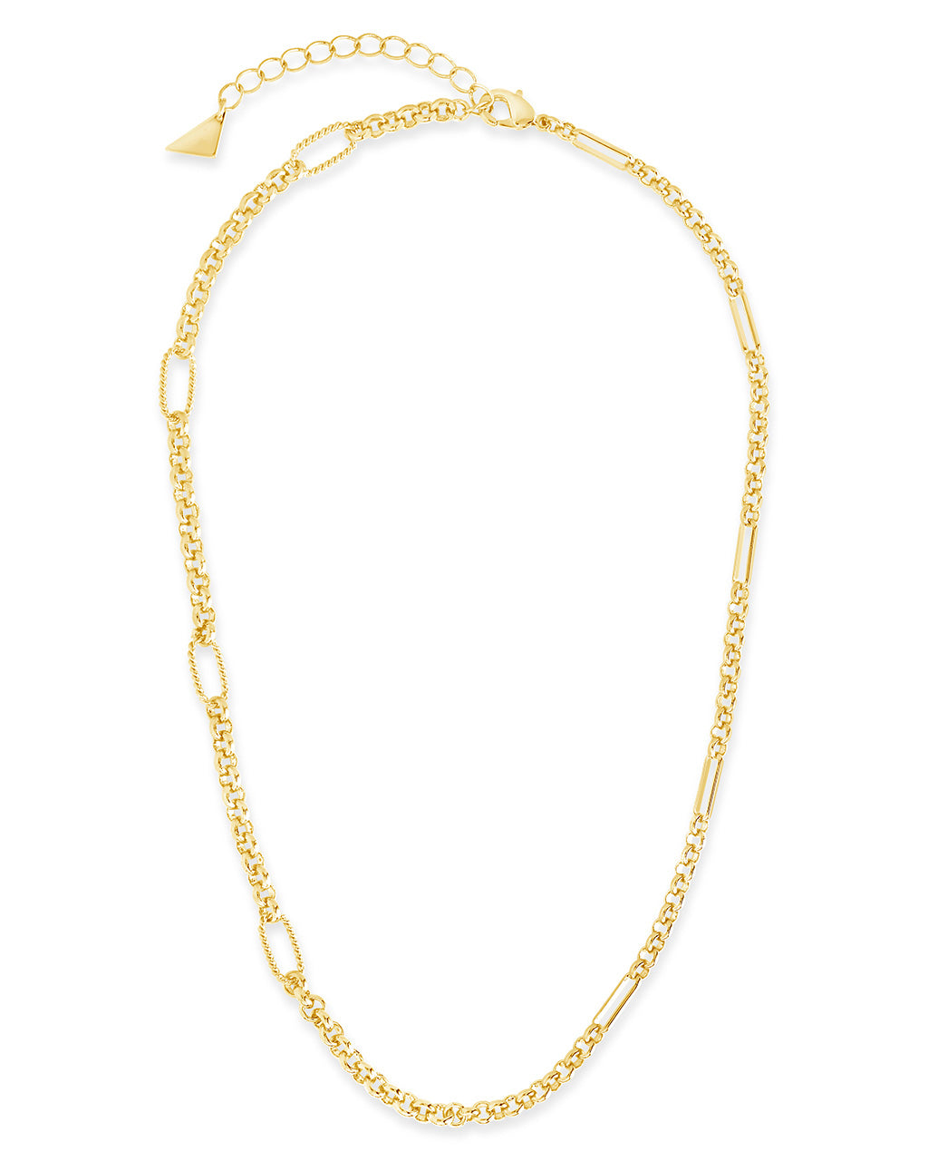 Leisel Chain Necklace Sterling Forever Gold