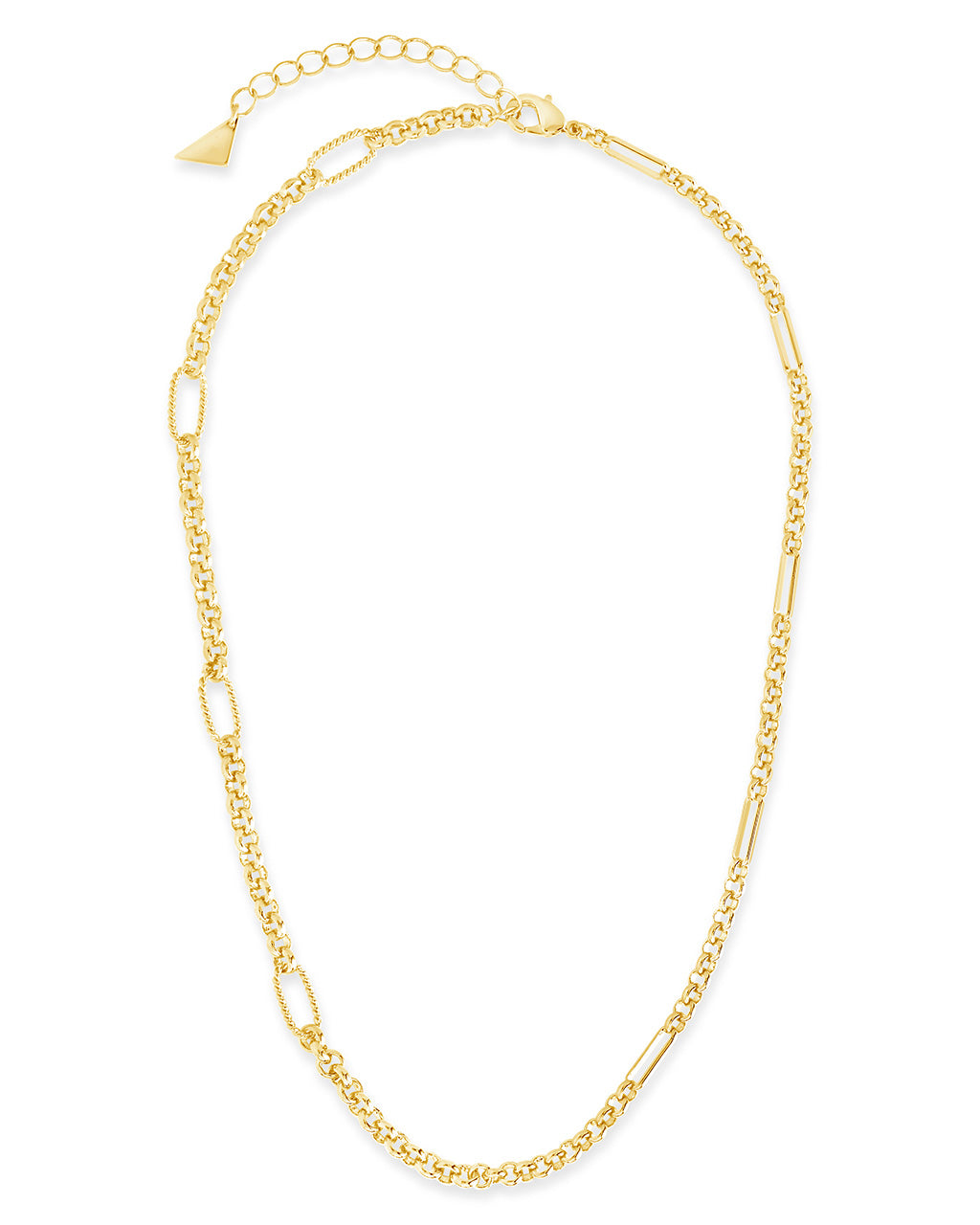 Leisel Chain Necklace Sterling Forever Gold 