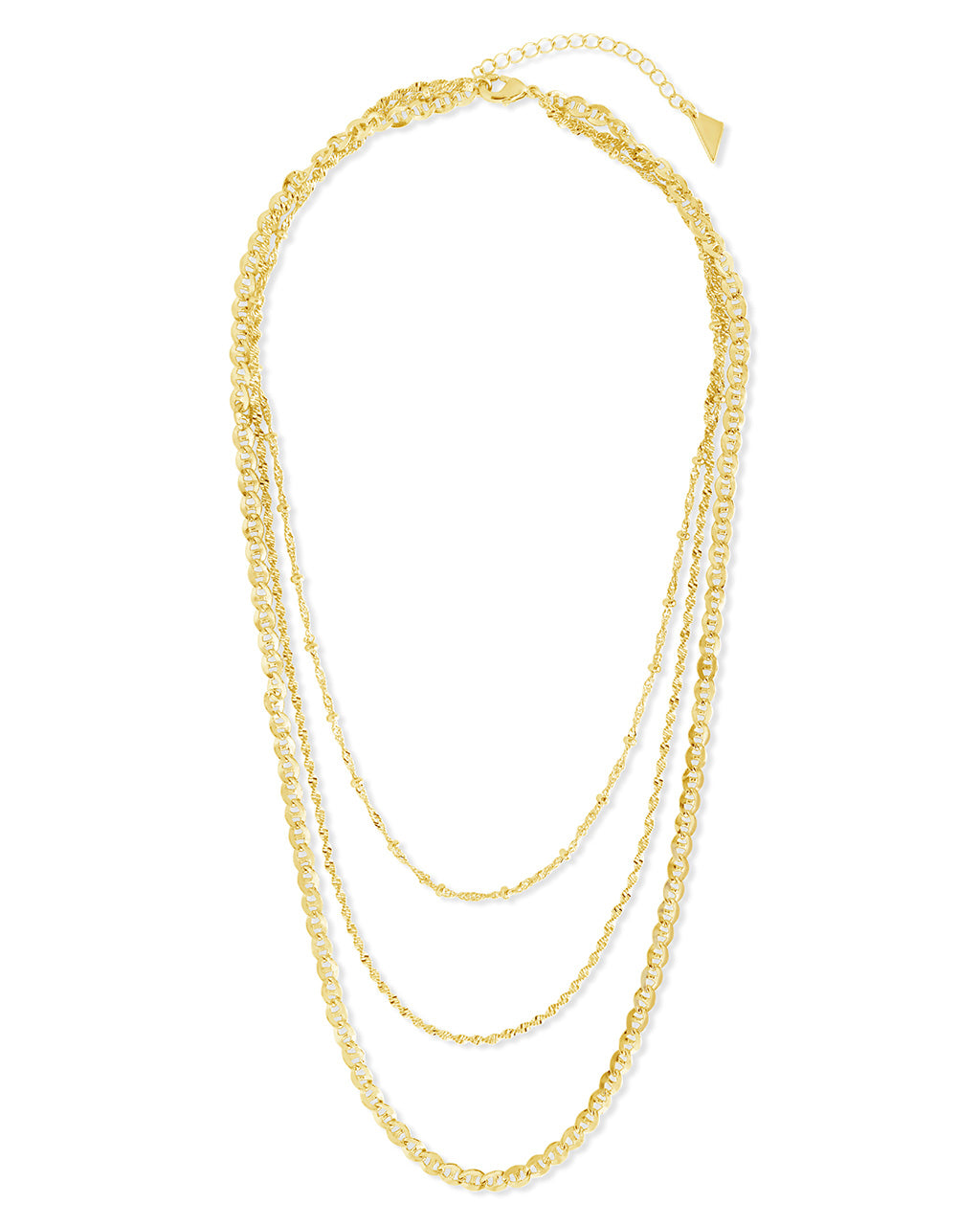 Lanora Layered Necklace Necklace Sterling Forever Gold